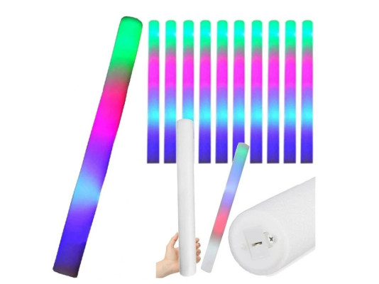 5x  Pałka Piankowa Świecąca Led Miecz Świetlny Party 47,5cm